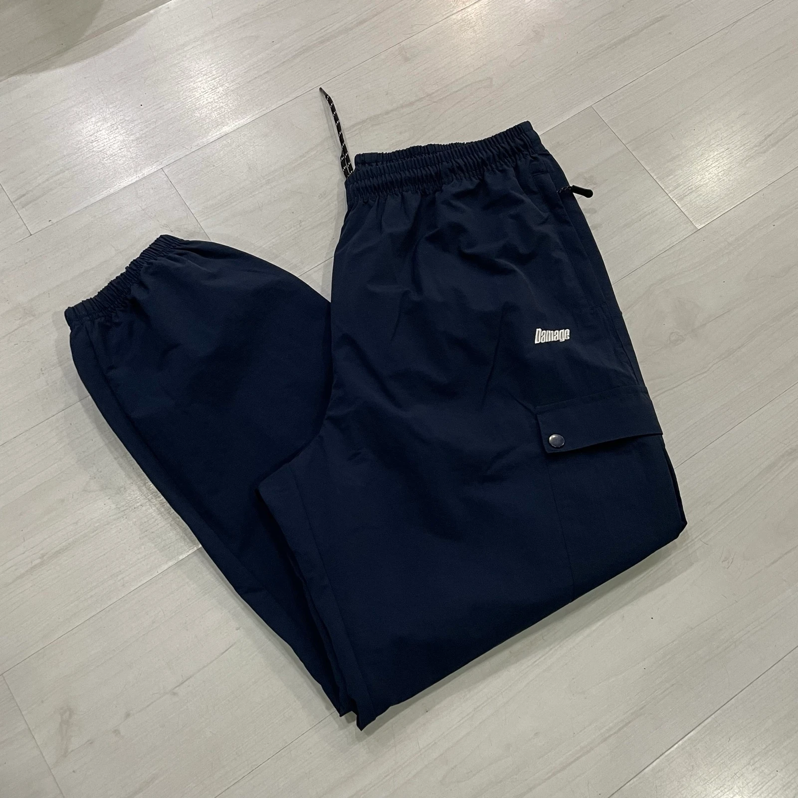 Pantalon Damage - Cargo Track Pants (Marine) – photo 5